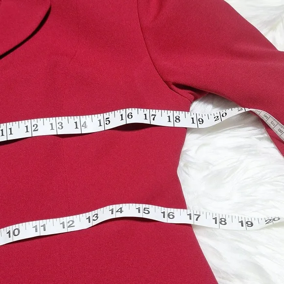 Christian Dior size 6 red blazer - Picture 8 of 10